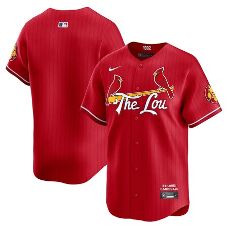 Men's St. Louis Cardinals Red 2024 City Connect Limited Jersey